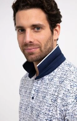 Polo Manches Courtes Paint 9 Polo Manches Courtes Paint -Haute couture k polo manches courtes paint at company BLEU d1 45