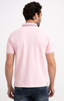 Polo Manches Courtes Pink 7 Polo Manches Courtes Pink -Haute couture k polo manches courtes pink at company ROSE back 61