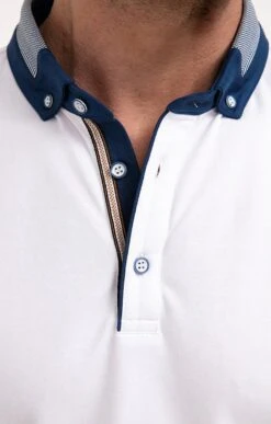 Polo Manches Courtes Rib 7 Polo Manches Courtes Rib -Haute couture k polo manches courtes rib at company BLANC d 48