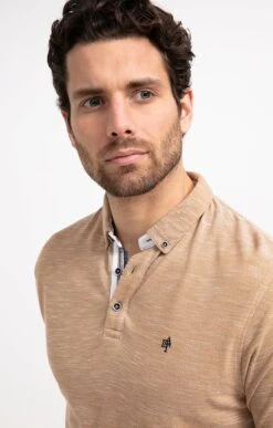Polo Manches Courtes Slub Pique -Haute couture k polo manches courtes slub pique at company HAVANE o 47