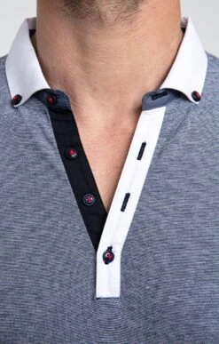 Polo Manches Courtes White Plack 8 Polo Manches Courtes White Plack -Haute couture k polo manches courtes white plack at company MARINE d 2