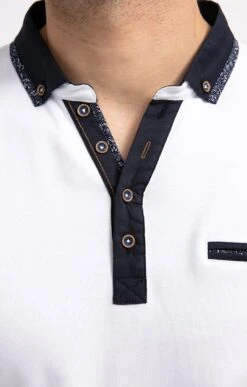 Polo Manches Longues Romantic -Haute couture k polo manches longues vp romantic at company BLANC d 48