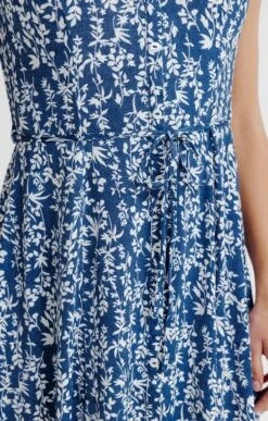 Robe Maille évasée -Haute couture k robe maille evasee affinites INDIGO d2 93