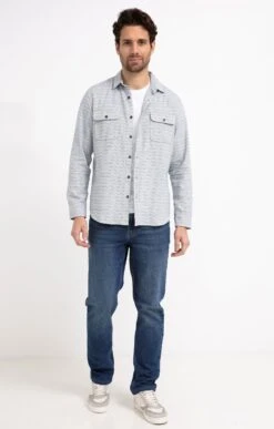 Surchemise Regular Faux-uni -Haute couture k surchemise regular faux uni at company GRIS CLAIR d 53