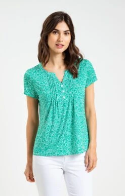 Tee-shirt Col Mao