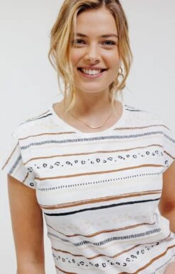 Tee-shirt Manches Courtes 8 Tee-shirt Manches Courtes -Haute couture k tee shirt manches courtes affinites ECRU d1 68