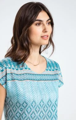 TEE-SHIRT MANCHES COURTES -Haute couture k tee shirt manches courtes armand thiery femme CANARD d1 62