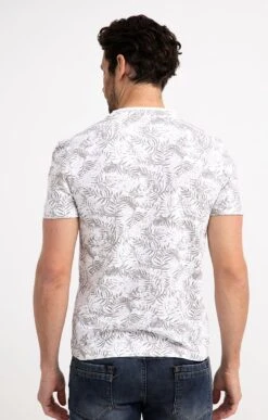 Tee-shirt Manches Courtes Finly 5 Tee-shirt Manches Courtes Finly -Haute couture k tee shirt manches courtes finly bio attitude BLANC back 48