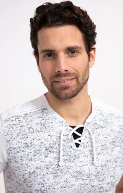 Tee-shirt Manches Courtes Marble 6 Tee-shirt Manches Courtes Marble -Haute couture k tee shirt manches courtes marble at company BLANC o 48