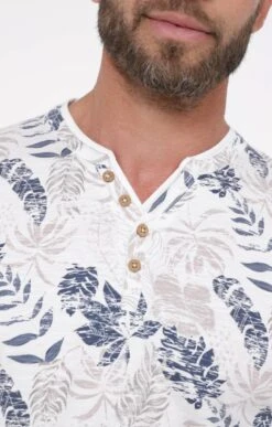 Tee-shirt Manches Courtes Nenuphar -Haute couture k tee shirt manches courtes nenuphar at company BLANC d 48