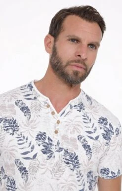 Tee-shirt Manches Courtes Nenuphar -Haute couture k tee shirt manches courtes nenuphar at company BLANC o 48