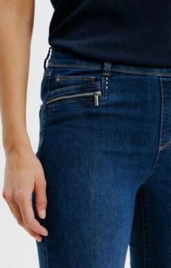 Tregging Stone Avec Détail Zip -Haute couture k tregging stone avec detail zip armand thiery femme BLEU d1 45