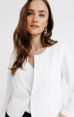 Veste Courte En Maille 7 Veste Courte En Maille -Haute couture k veste courte en maille affinites ECRU d1 68