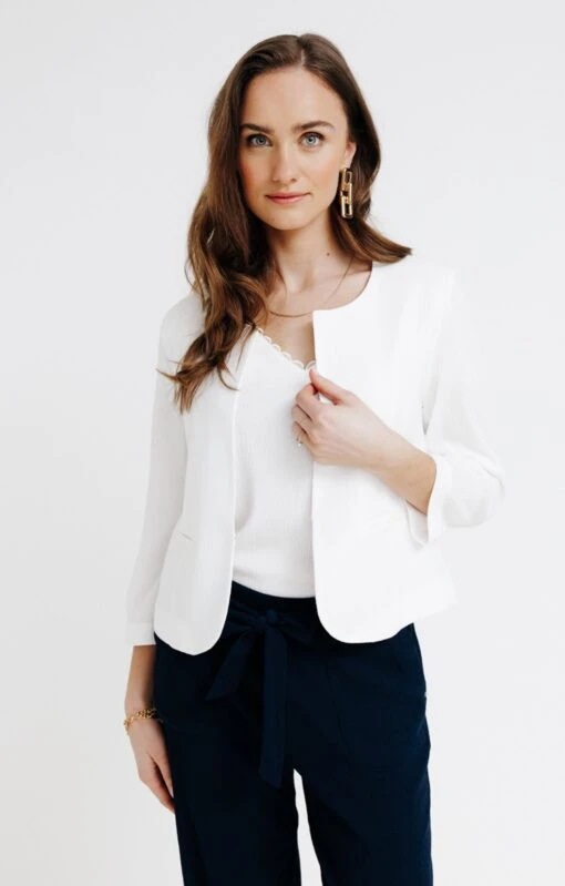 Veste Courte En Maille