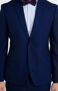 Veste De Costume ELETTRICO 10 Veste De Costume ELETTRICO -Haute couture k veste de costume ajustee a elettrico per l uomo BLEU DUR d1 46