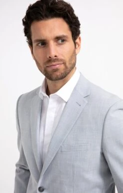 Veste De Costume CHIAROBLU 9 Veste De Costume CHIAROBLU -Haute couture k veste de costume confort c chiaroblu per l uomo BLEU CIEL d 60