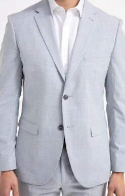 Veste De Costume CHIAROBLU 10 Veste De Costume CHIAROBLU -Haute couture k veste de costume confort c chiaroblu per l uomo BLEU CIEL d1 60