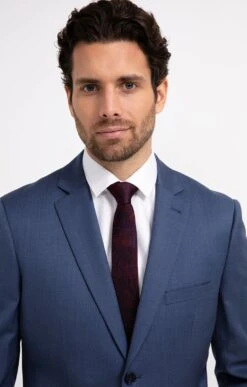 Veste De Costume LEONARD -Haute couture k veste de costume confort c leonard executive BLEU d 45