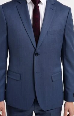 Veste De Costume LEONARD -Haute couture k veste de costume confort c leonard executive BLEU d1 45