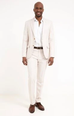 Veste De Costume CREMA -Haute couture k veste de costume crema per l uomo ECRU o 68